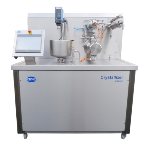 Crystallizer for small-scale aeration and crystallization processes
