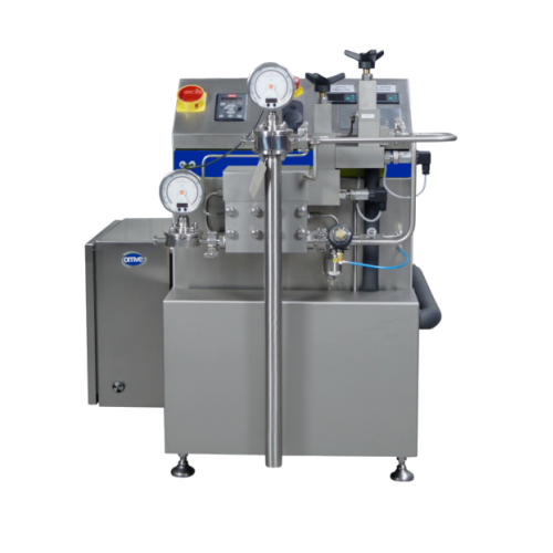 Pilot homogenizer for high-pressure inline homogenization