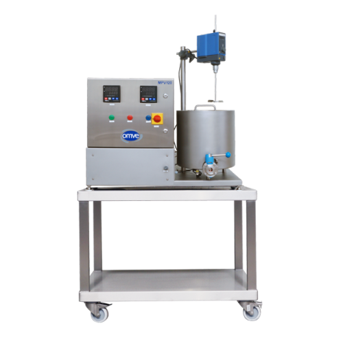 Bench-top blending vessel for small batch preparation