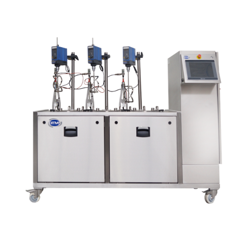 Lab-scale fermenter for simultaneous batch processing