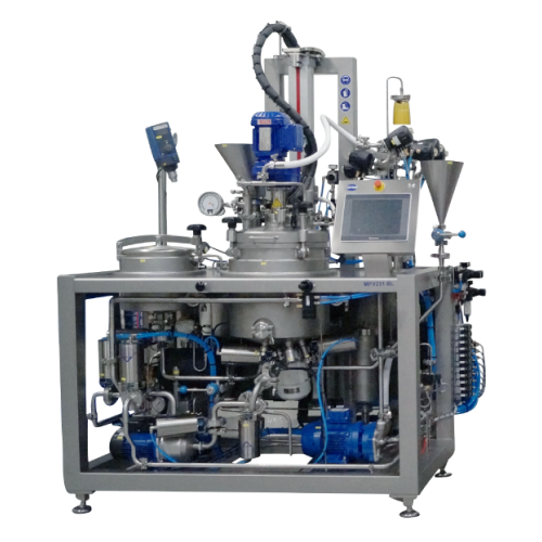 In-line production of fine emulsions