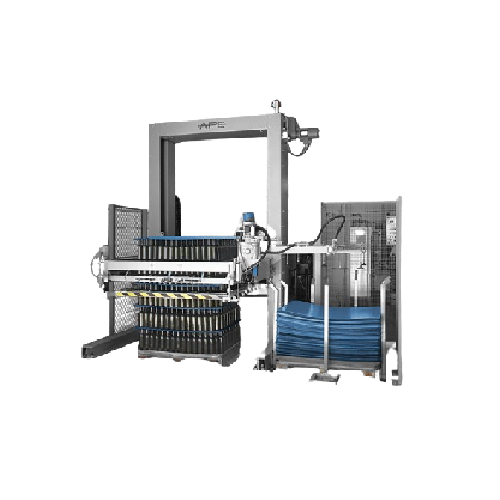 Depalletisers for high-capacity bottle handling