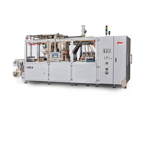 High-capacity filter paper pod production system