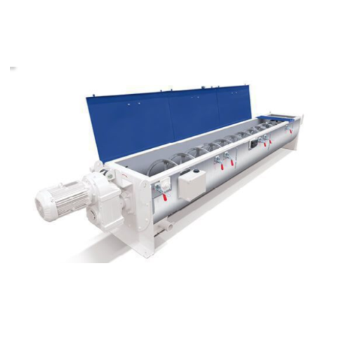 Continuous coater for pellet and extrudate liquid addition
