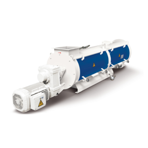 Single conditioner for feed mills