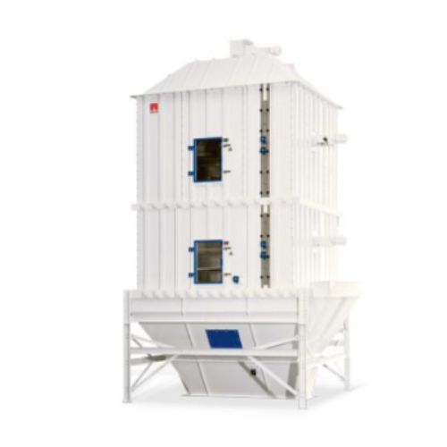Counterflow pellet coolers