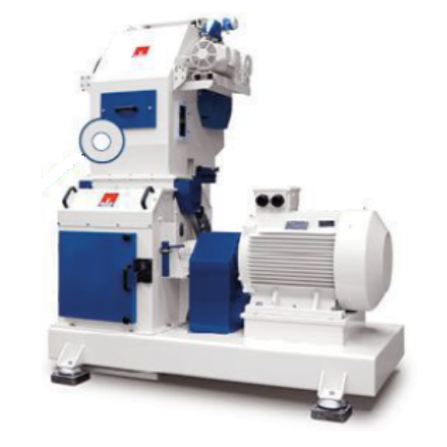 Industrial hammer mill for granulate grinding