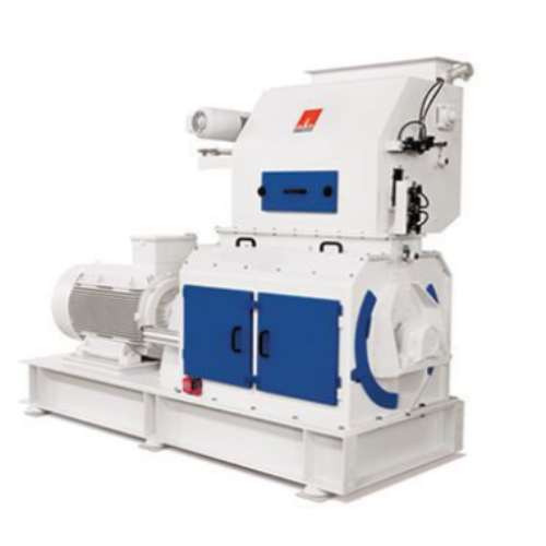 Hammer mill for efficient particle size reduction in feed mills