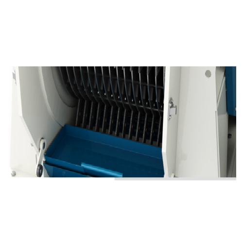 Quick hammer exchange system for hammer mills