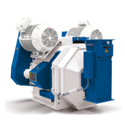 Pellet mill for high efficiency animal feed production