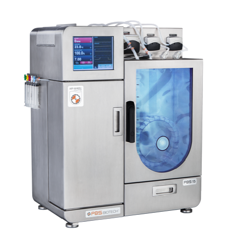 15l vertical-wheel bioreactor for cell therapy scale-up