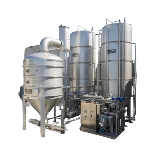 Thermovinification plant for grape juice