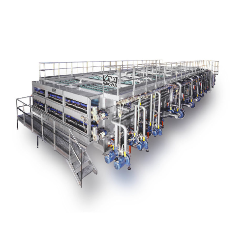 Tunnel pasteurizer for wine