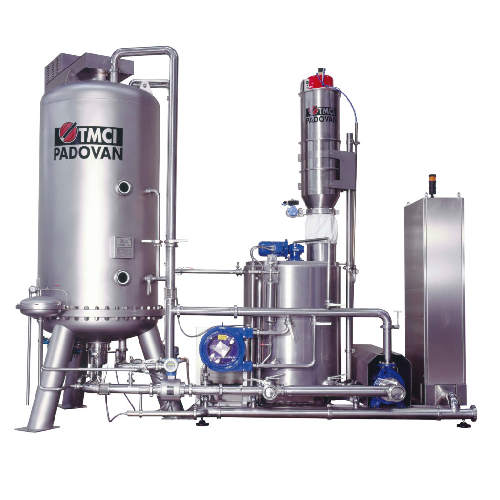 Ped tested filtration system for sparkling wines