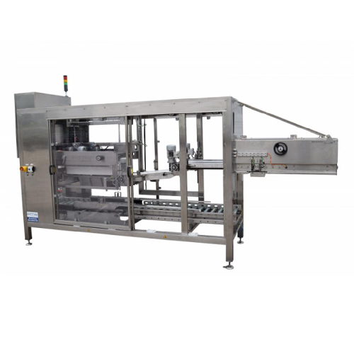 Industrial bakery bag dropper for boxes or trays