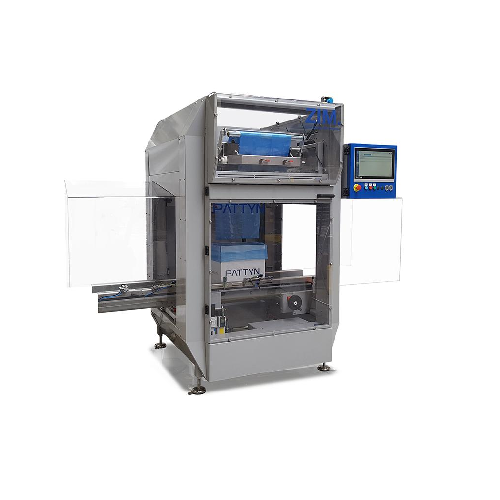 Automatic bag inserter for boxes and crates
