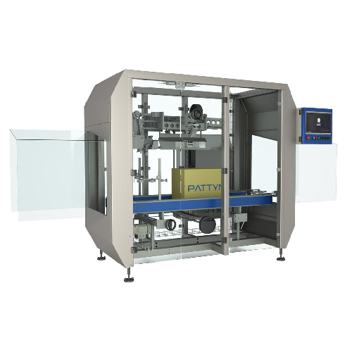 Case closer for packaging lines