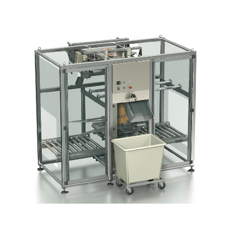 Bulk box filler for bakery and pastry products