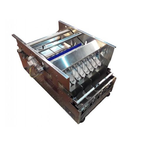 Vibrating counting system for small bakery products