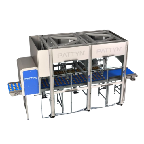 Robotic pick and place system for frozen products