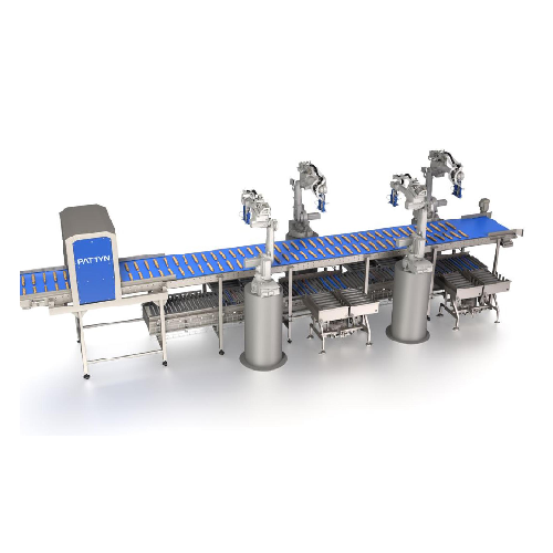 Industrial vision robot for optimized packing