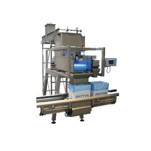 Linear belt vibratory weigh filler for solid chocolate