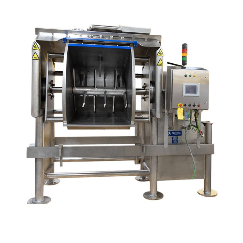 Open frame mixer for bread and dough applications