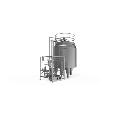 Aseptic storage tanks for high efficiency applications
