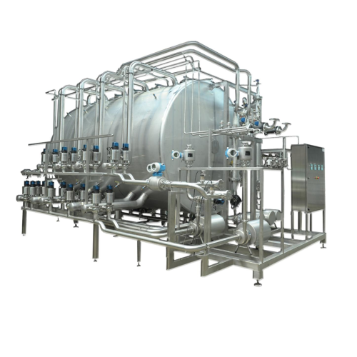 Compact cleaning in place units for food industry