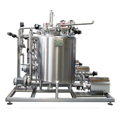 Single use cleaning in place units for biopharma