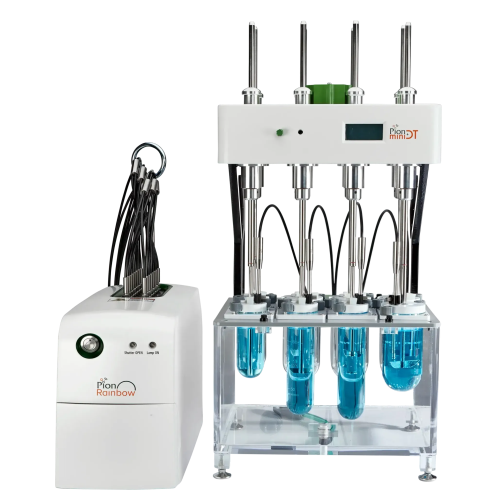 Dissolution profiling system for biorelevant media volumes