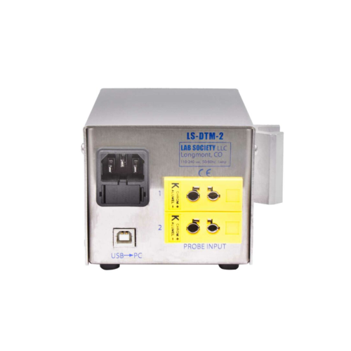 Digital vapor temperature monitor for fractional distillation