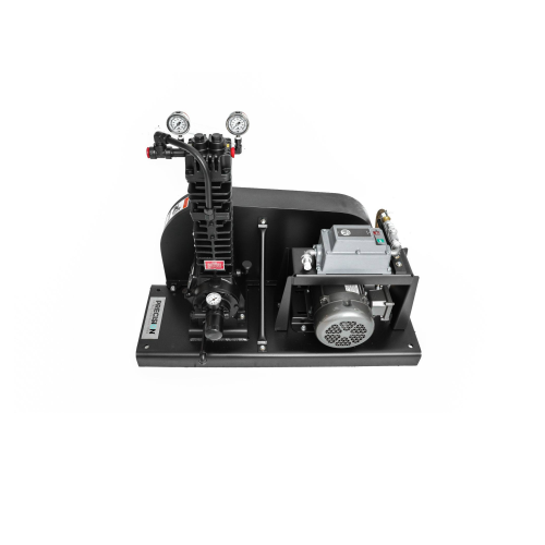 Gas compressor for solvent recovery in hydrocarbon extraction