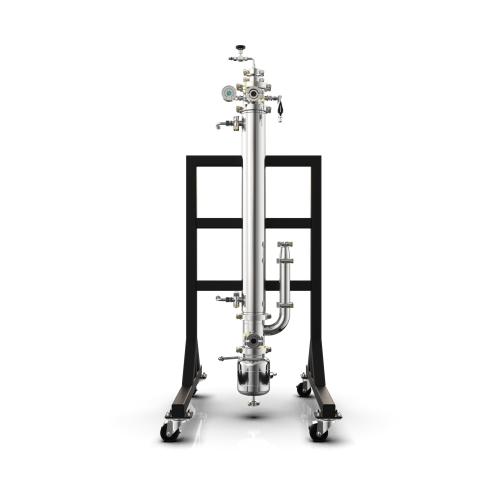Hydrocarbon solvent distillation unit for extractors