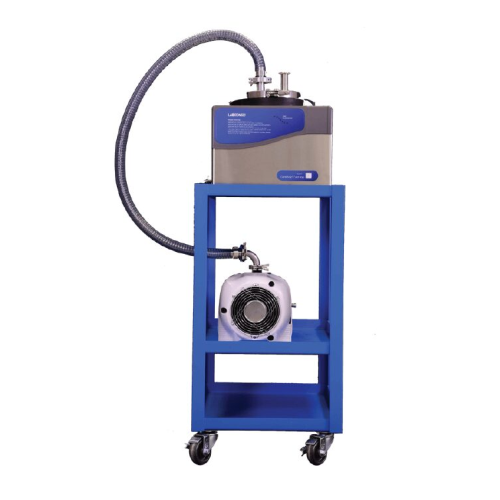 Laboratory vacuum cold trap for extract purification