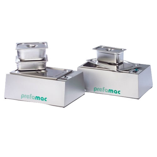 Electric melting tray for small-scale chocolate applications