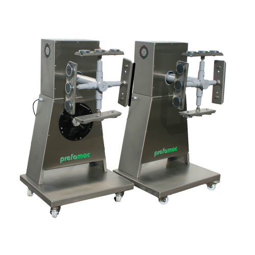 Hollow chocolate figure spinning solution