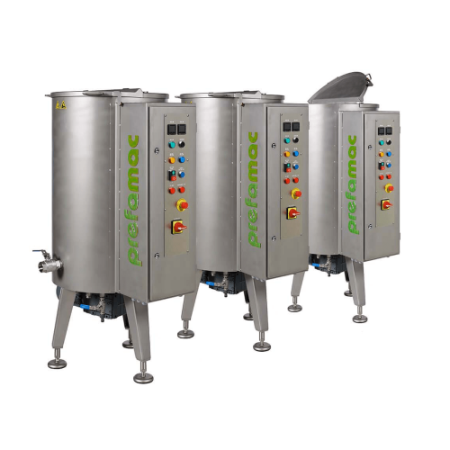 Batch tempering solution for chocolate production