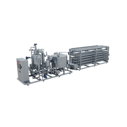 Pasteurization solutions for liquids with solid pieces