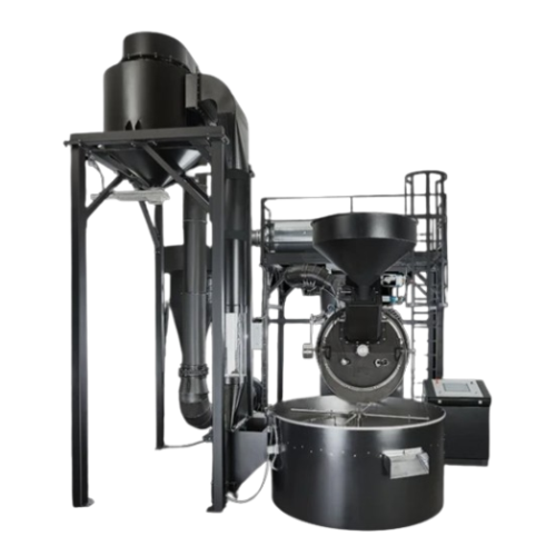 Industrial coffee roaster for mid to large-scale production