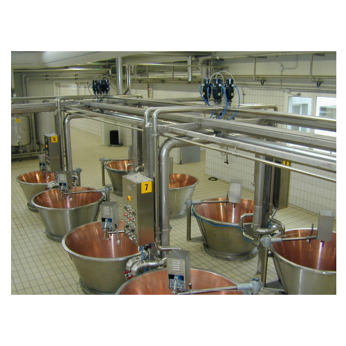 Automated milk dosing system for dairy production