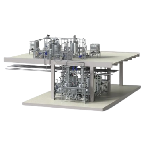 Continuous mustard line