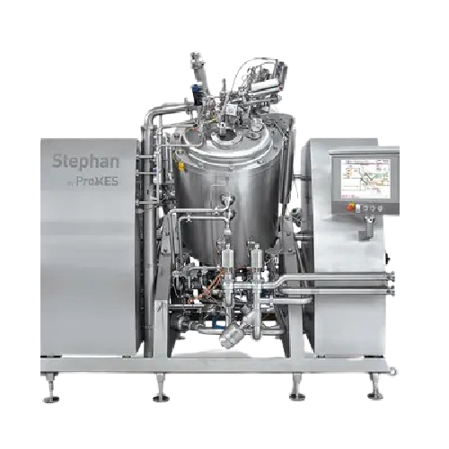 Continuous ultra-high temperature processor for processed cheese