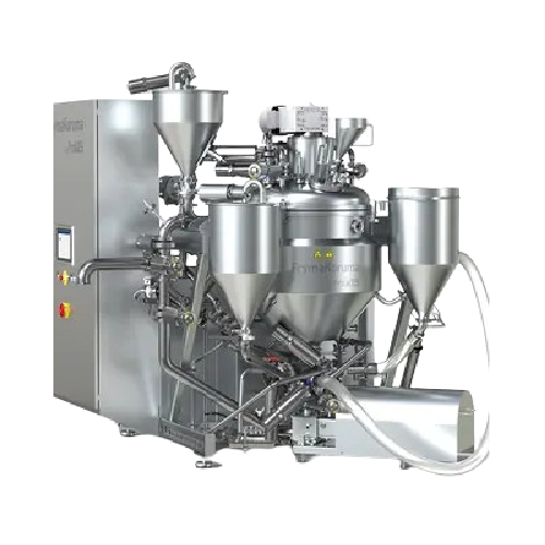 Vacuum deaeration system for mustard and liquid detergents