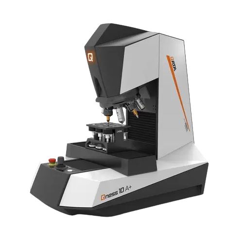 Knoop hardness tester for precision analysis