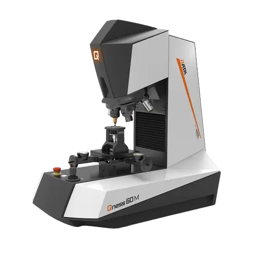 Hardness tester for brinell, knoop, and vickers methods