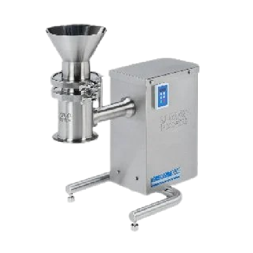 Industrial powder security screening and de-agglomeration