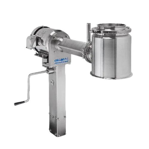 Cone mill for size reduction