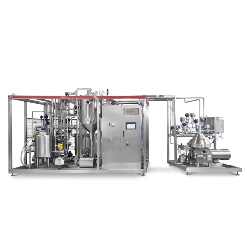Complete milk processing lines