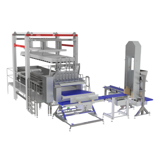 Cheese forming units for hard and semi-hard cheeses